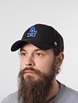 Бейсболка 47 BRAND арт. BCWS-SUMVP12WBP-BK Los Angeles Dodgers MLB (черный)
